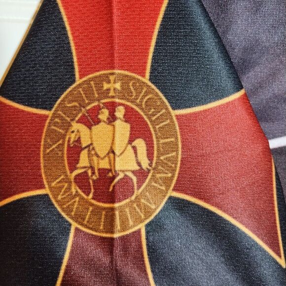 2 Knights Templar Adult Sz Sm T-Shirt Warrior Of Christ‎ Cross Graphic Lot Of 2 - Picture 6 of 16